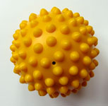 Массажный мячик для новорожденных, детей и взрослых 10 см